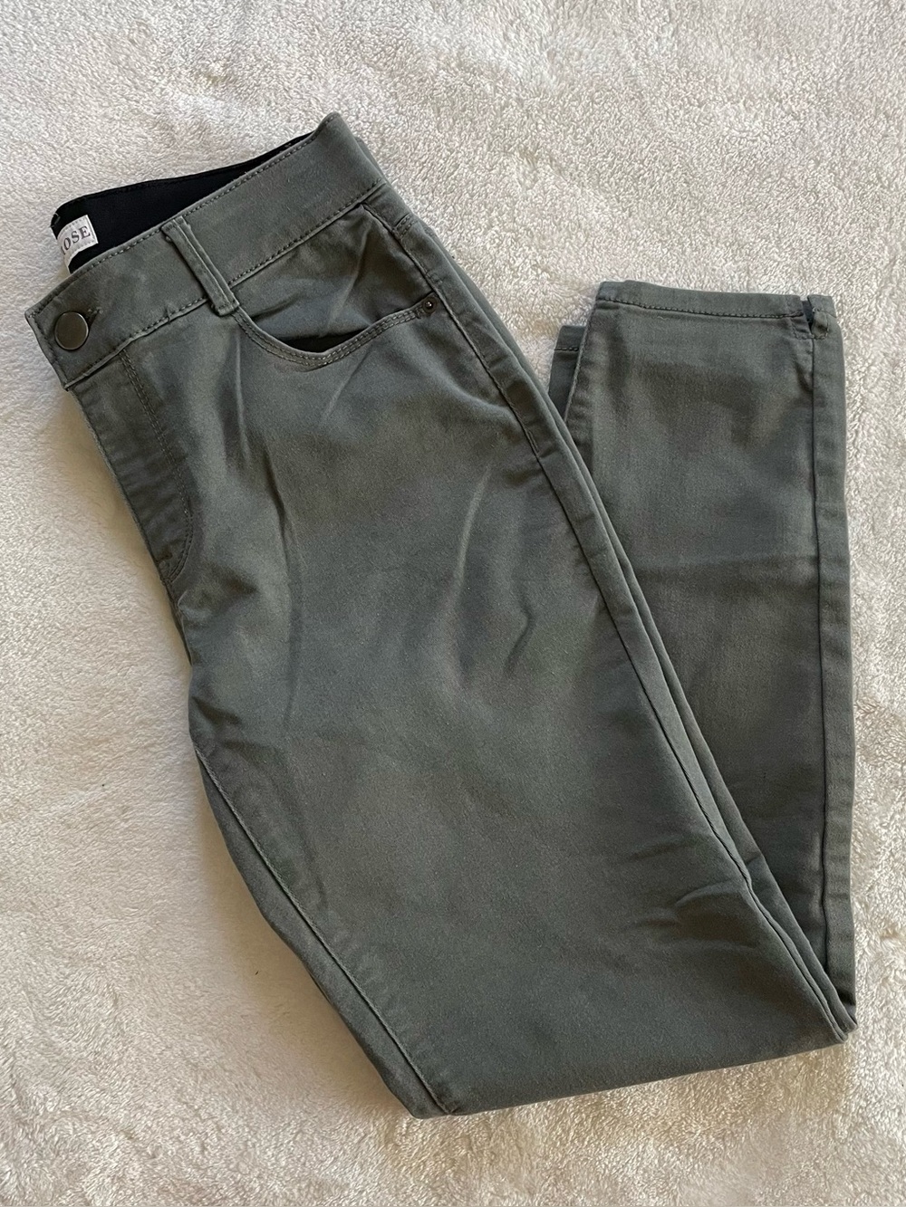 Knox Rose Olive Green Slacks size 10